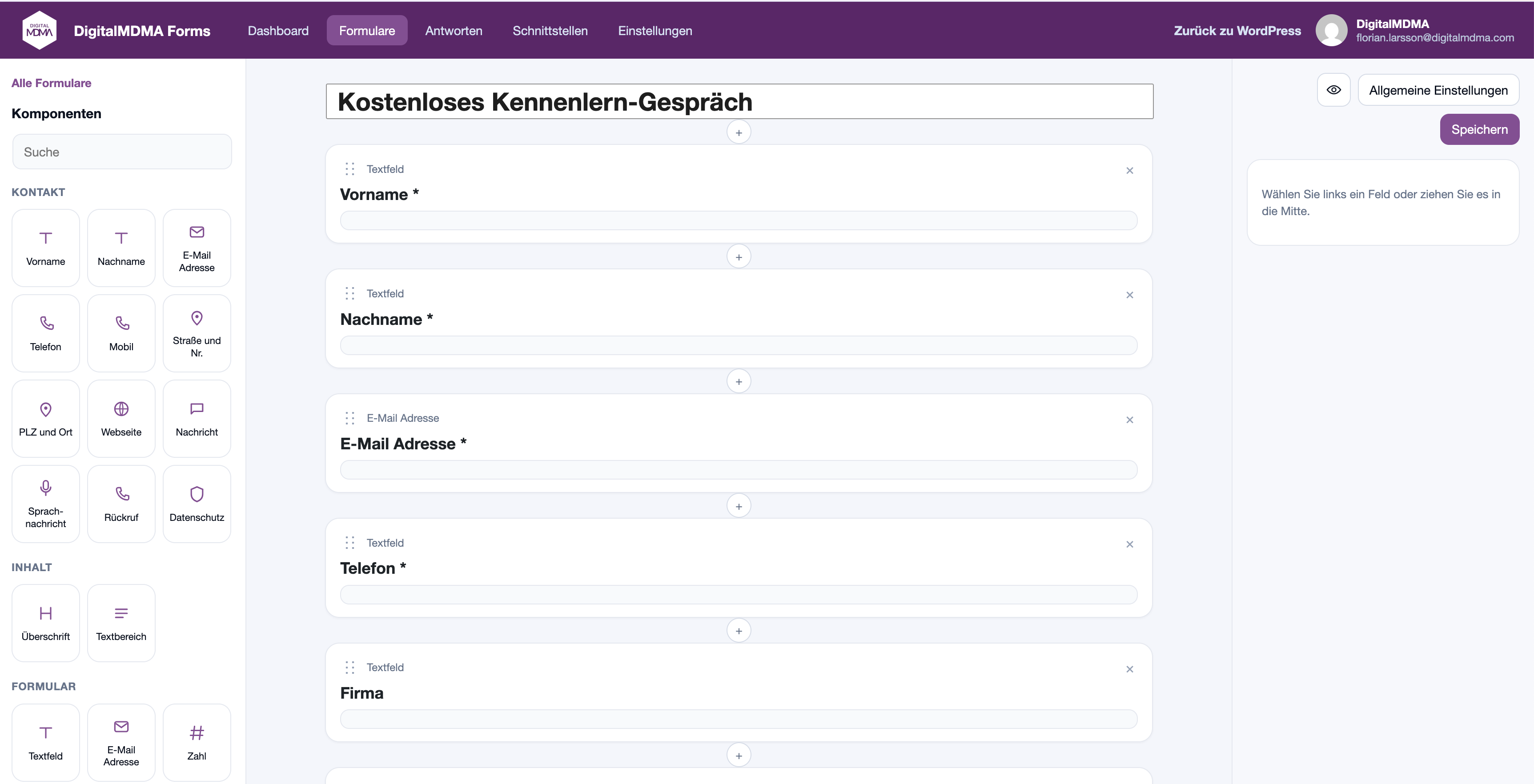 Editor DigitalMDMA Forms